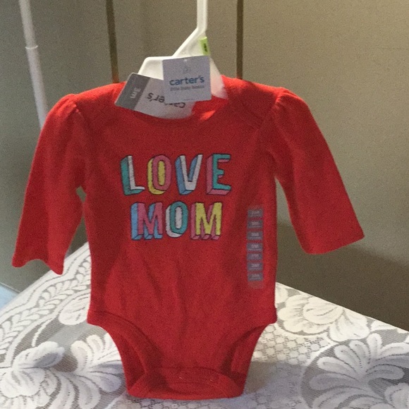 Carter's Other - Carters Love Mom Top...NWT...3month